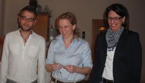 die beiden stellvertretenden Kreisvorsitzenden Josef Kollmannsberger und Kerstin Schanzer mit MdL Natascha Kohnen